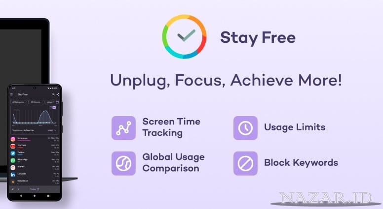 Cara Melihat Screen Time Samsung Pakai Aplikasi StayFree Download