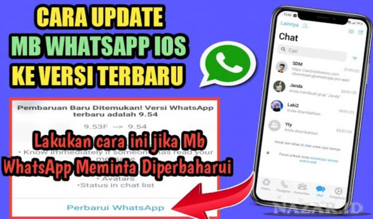 Bagaimana Cara Download MB Whatsapp