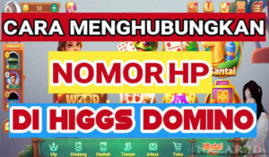 Menghubungkan No HP di Higgs Domino